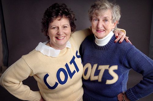 Colts cheerleaders are back on the sidelines